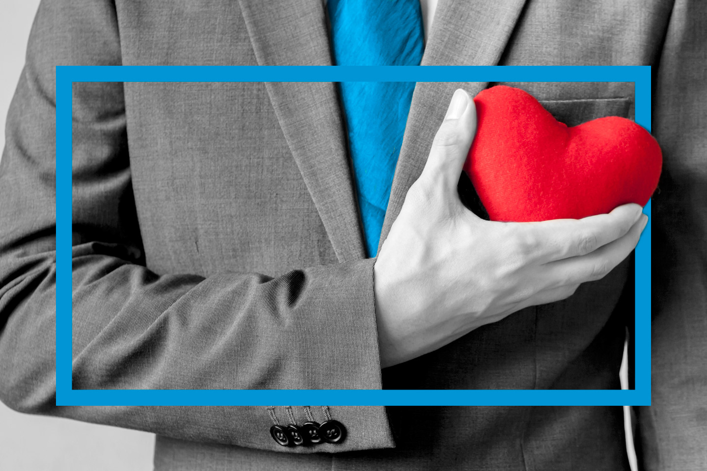Management presentations with heart